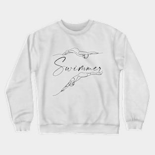 swimmers sport Crewneck Sweatshirt